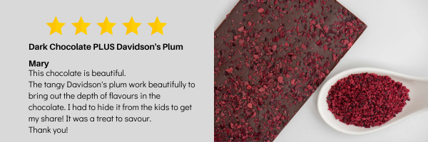 Davidson Plum 70% dark chocolate